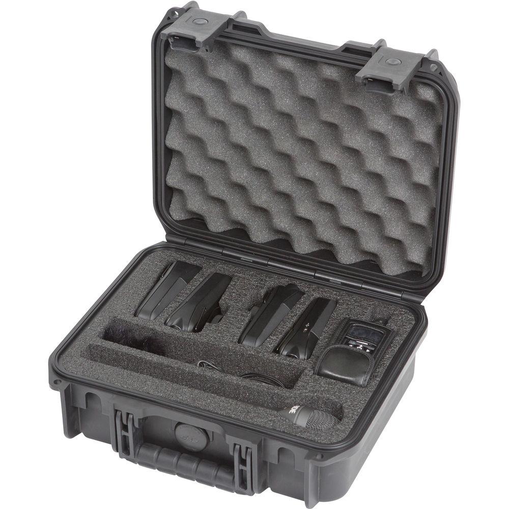 SKB iSeries 3i-1209-4-BH3 Waterproof Case for Rode Newsshooter Wireless Mic System