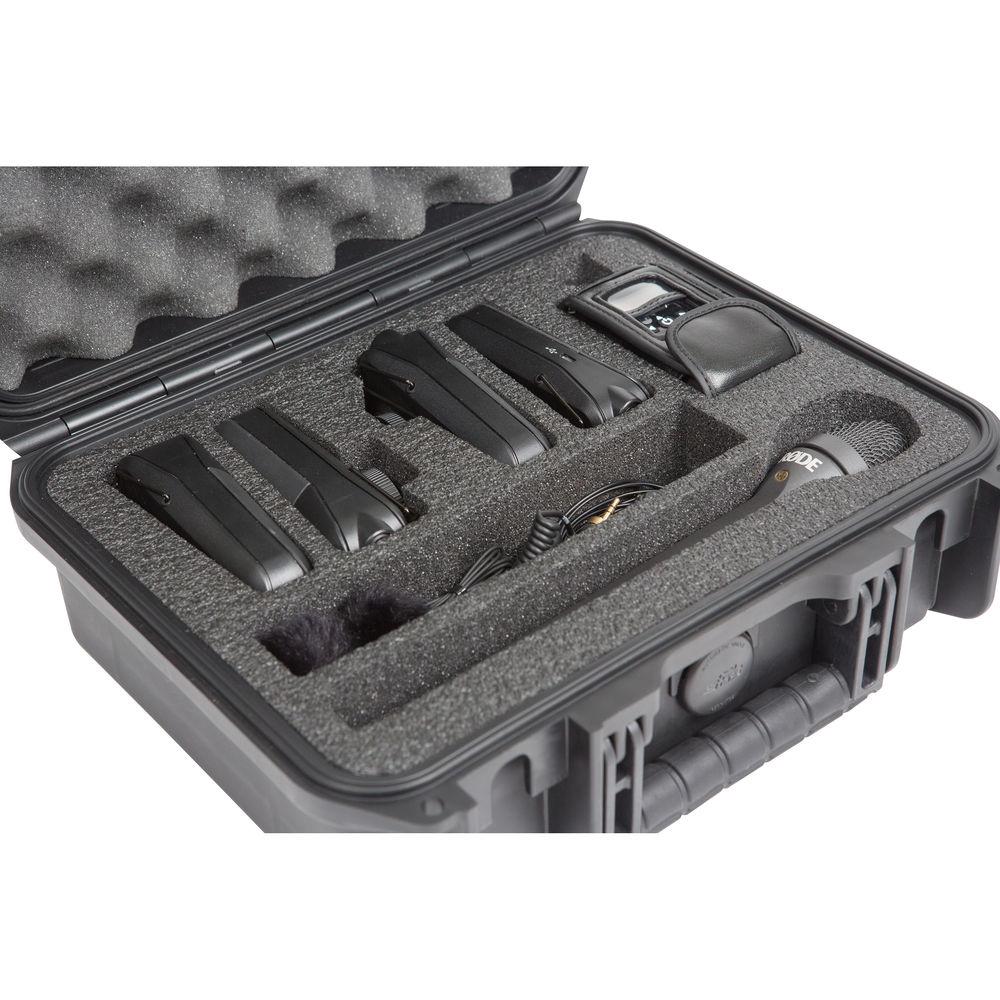 SKB iSeries 3i-1209-4-BH3 Waterproof Case for Rode Newsshooter Wireless Mic System