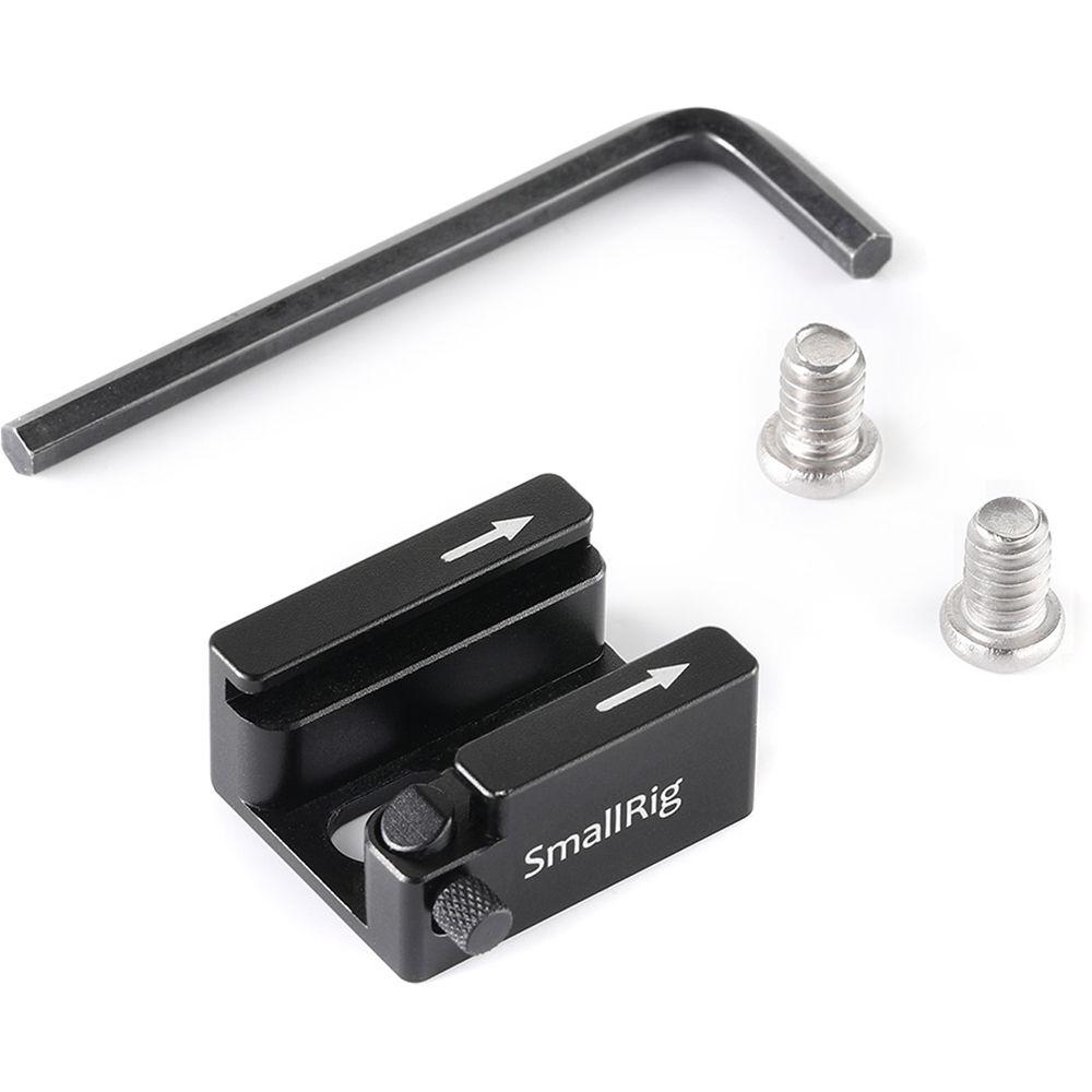 SmallRig Cold Shoe Mount Adapter with Anti-Off Button 2260