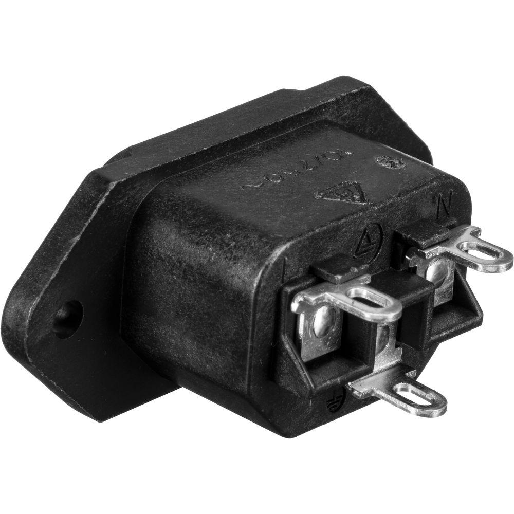 Switchcraft EAC309X 3-Pin IEC Panel-Mount Connector
