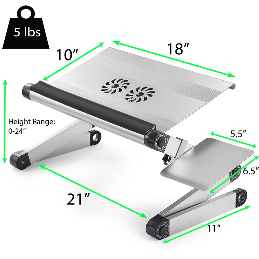 Uncaged Ergonomics Workez Cool Laptop Riser Lap Desk