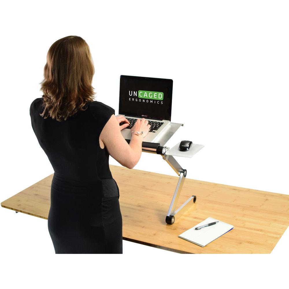 Uncaged Ergonomics Workez Cool Laptop Riser Lap Desk