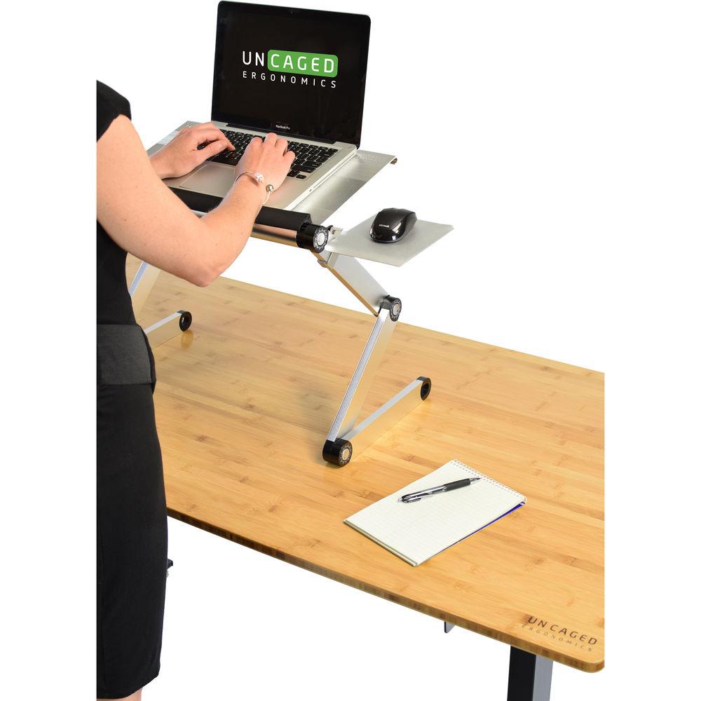 Uncaged Ergonomics Workez Cool Laptop Riser Lap Desk
