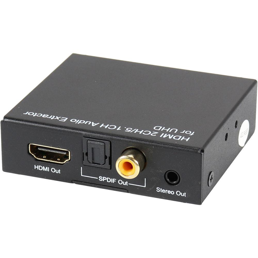 A-Neuvideo UHD 4K HDMI 2.0 Audio Extractor