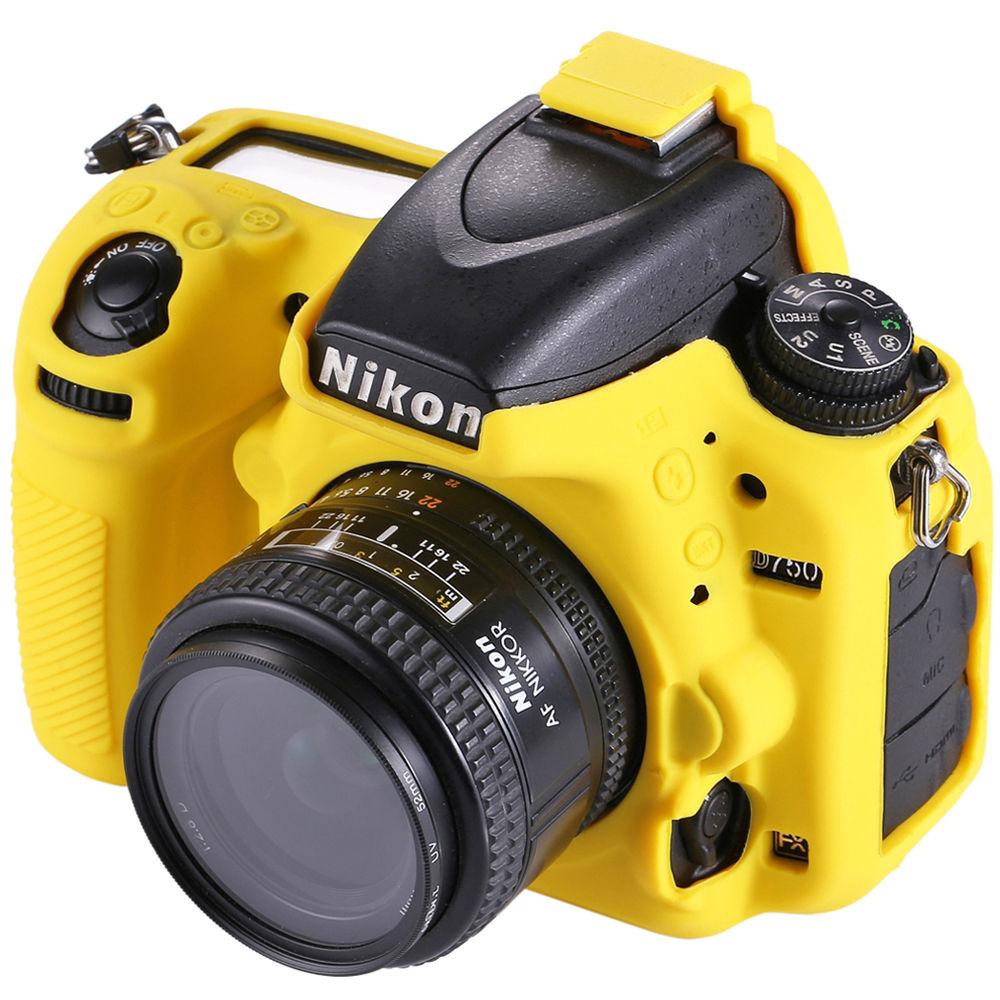 Amzer Soft Silicone Protective Case for Nikon D750, Amzer, Soft, Silicone, Protective, Case, Nikon, D750