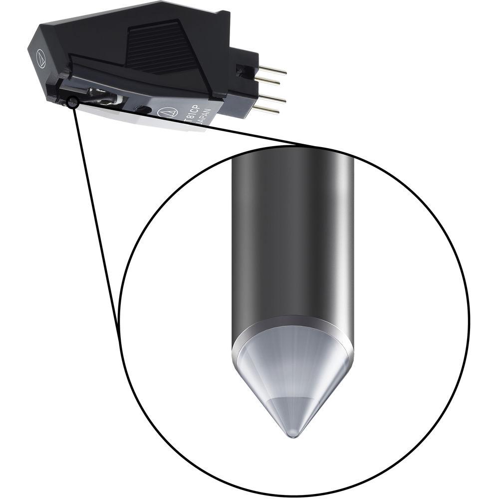 Audio-Technica Consumer AT81CP Conical Phonograph Cartridge for P-Mount Turntables