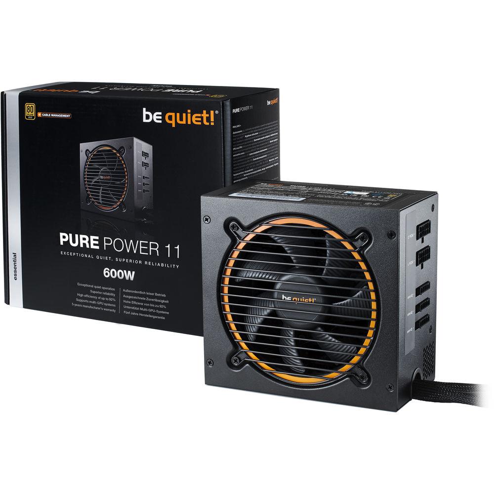be quiet! Pure Power 11 600W CM Power Supply, be, quiet!, Pure, Power, 11, 600W, CM, Power, Supply