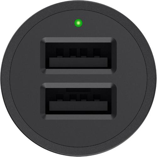 Belkin BOOSTUP 2-Port Car Charger with USB-A to Lightning Cable