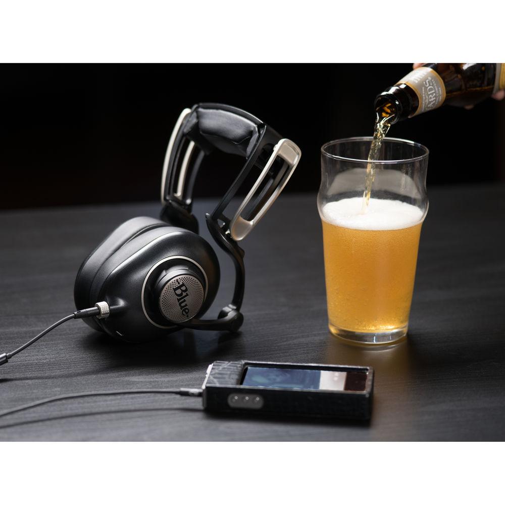 Blue Sadie Headphones with Built-In Amp