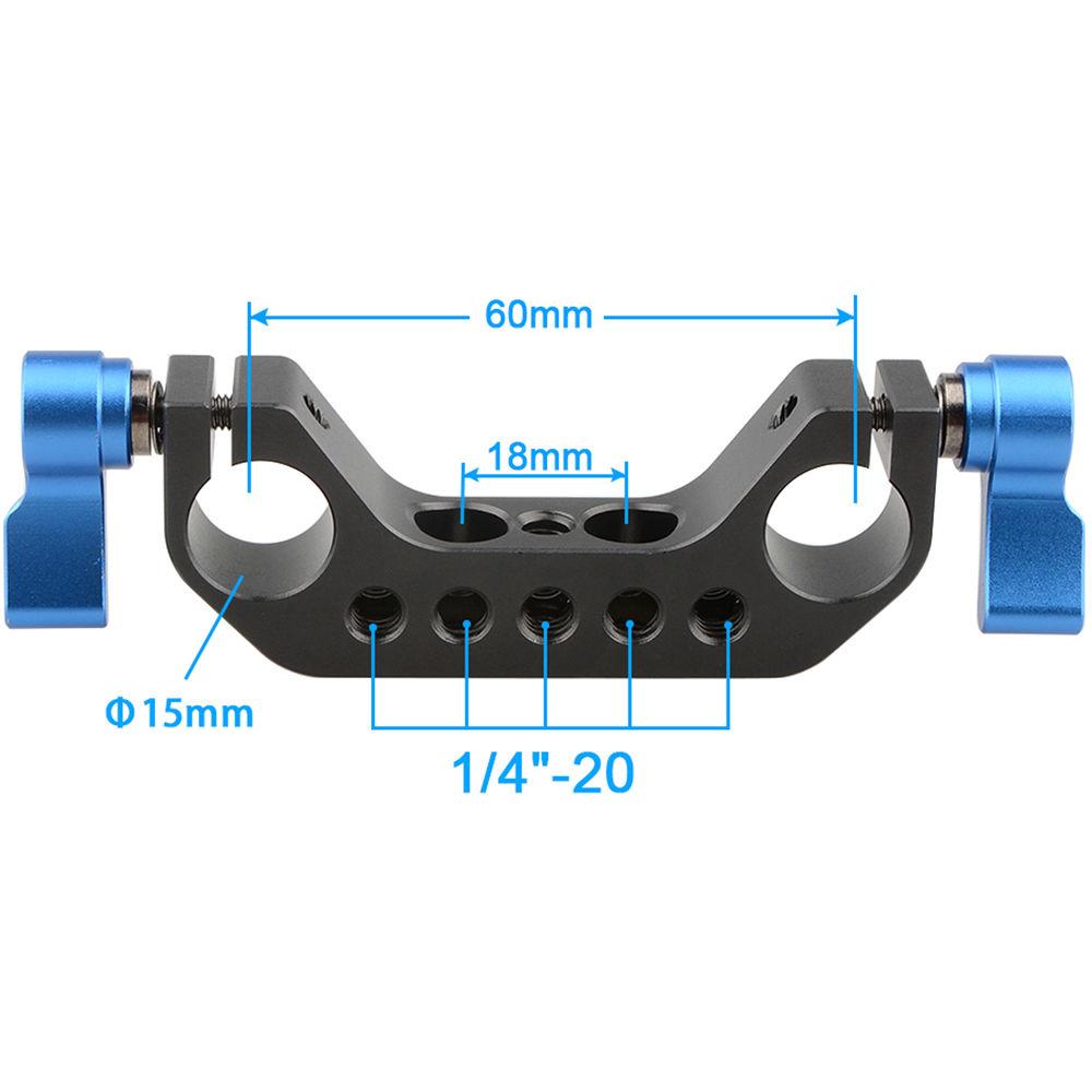 CAMVATE 15mm Railblock Rod Clamp