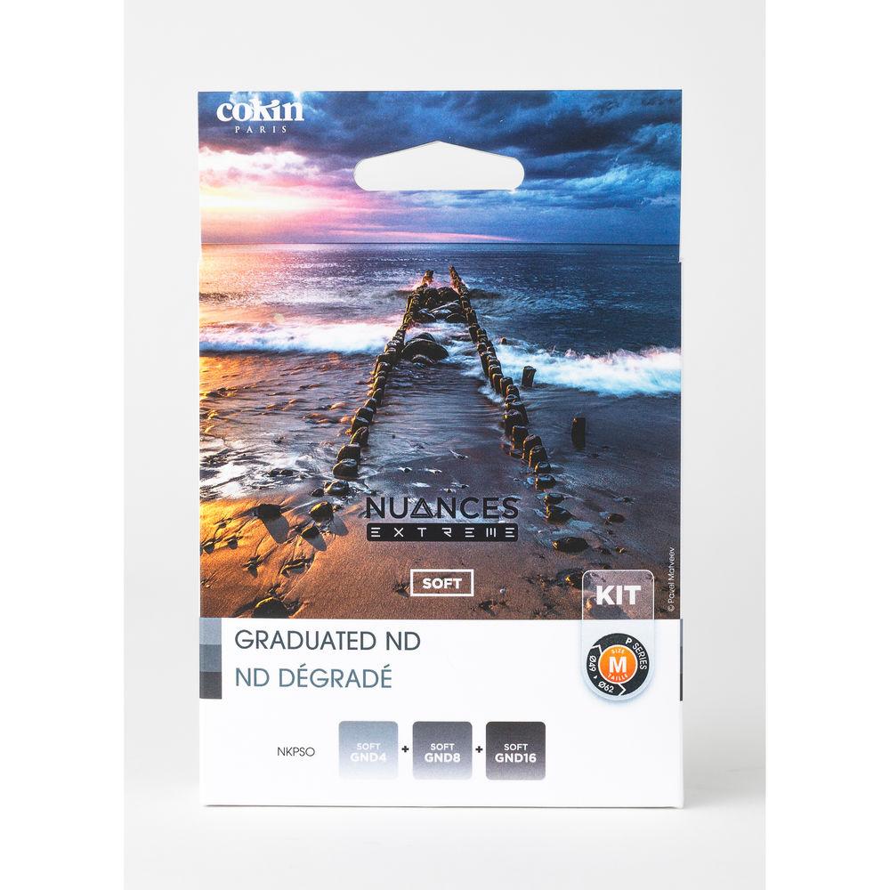 Cokin NUANCES Extreme P Series Soft-Edge Graduated Neutral Density Filter Kit