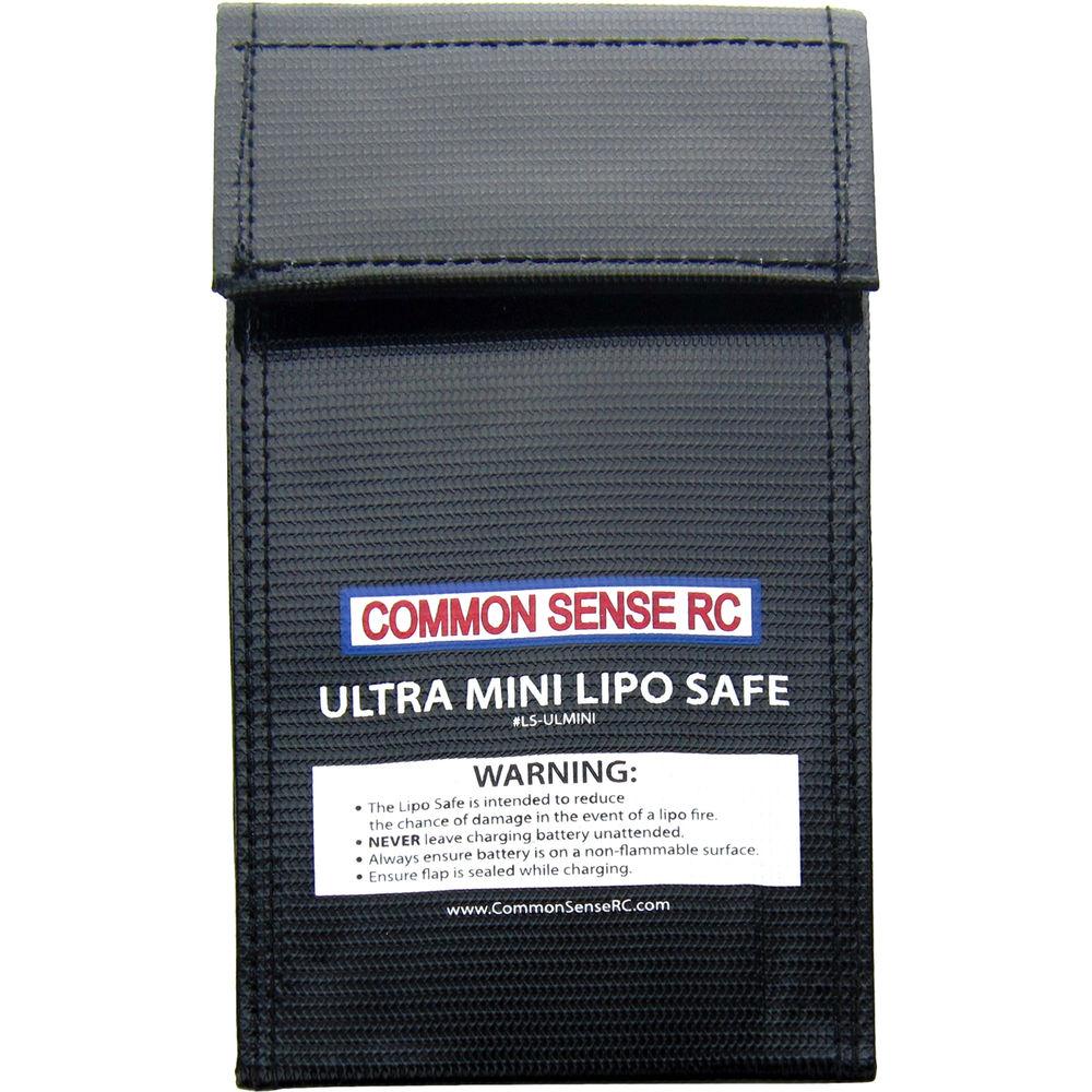 Common Sense RC Ultra Mini LiPo Safe Charging Storage Bag
