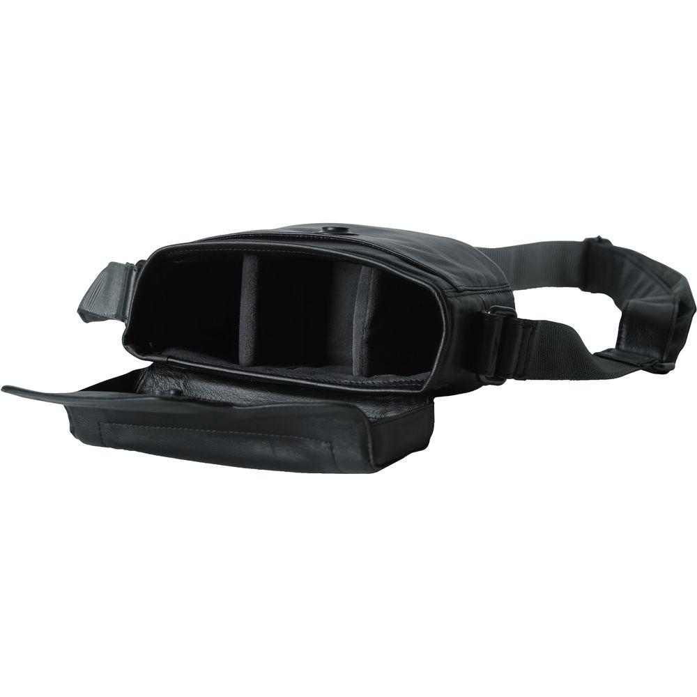 compagnon "The Nano Messenger" Leather Camera Bag