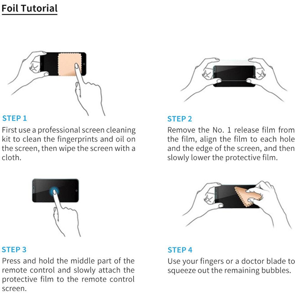 DigitalFoto Solution Limited Protective Film For DJI Smart Controller Monitor
