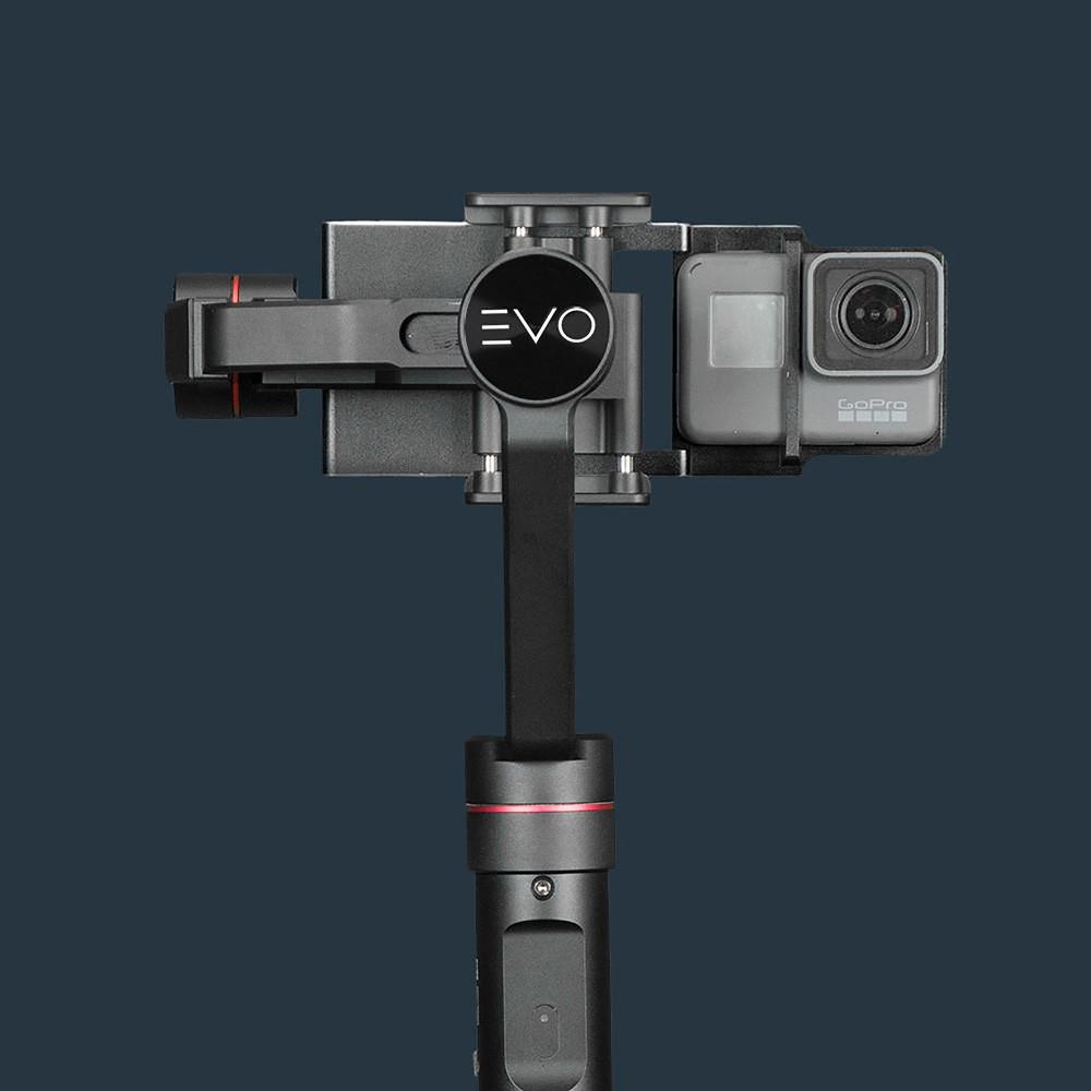 EVO Gimbals Action Camera Adapter Plate for EVO Smartphone Gimbals