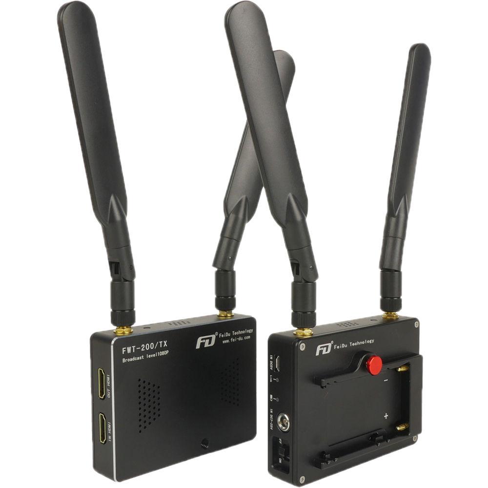 FeiDu HDMI Wireless Video Transmitter and Two Receivers Set