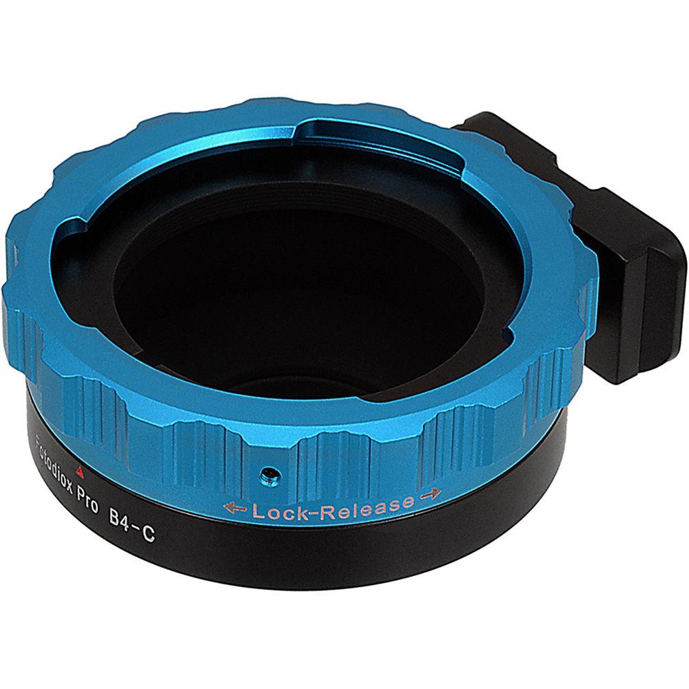 FotodioX Pro Lens Mount Adapter for B4 ENG to C-Mount for Cine & CCTV Camera Bodies