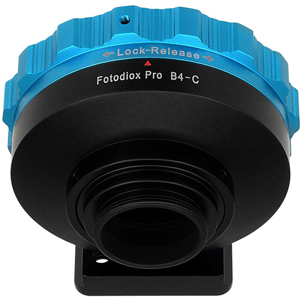 FotodioX Pro Lens Mount Adapter for B4 ENG to C-Mount for Cine & CCTV Camera Bodies