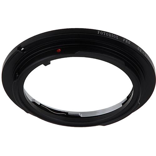 FotodioX Pro Lens Mount Adapter with Generation v10 Focus Confirmation Chip for Olympus OM-Mount Lens to Canon EF or EF-S Mount Camera