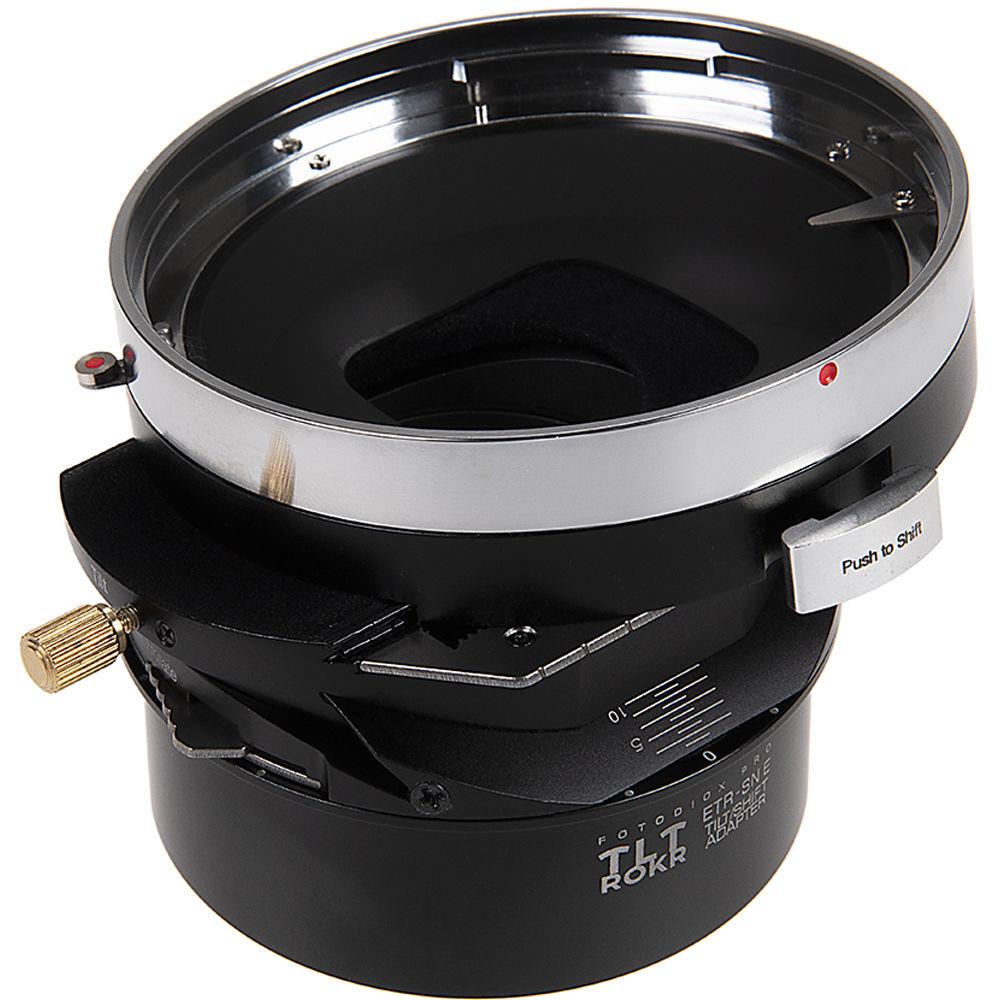 FotodioX Pro Tilt and Shift ROKR Lens Mount Adapter for Bronica ETR Lenses to Sony Alpha E-Mount Camera