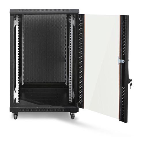 iStarUSA Claytek WNG1810-PD10 Knock-Down Server Cabinet with 10-Outlet Overload Protection PDU