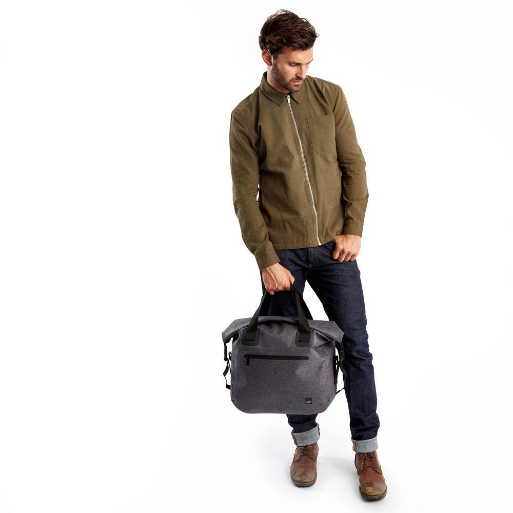 KNOMO USA 14" Hampton Water-Resistant Roll Top Laptop Bag