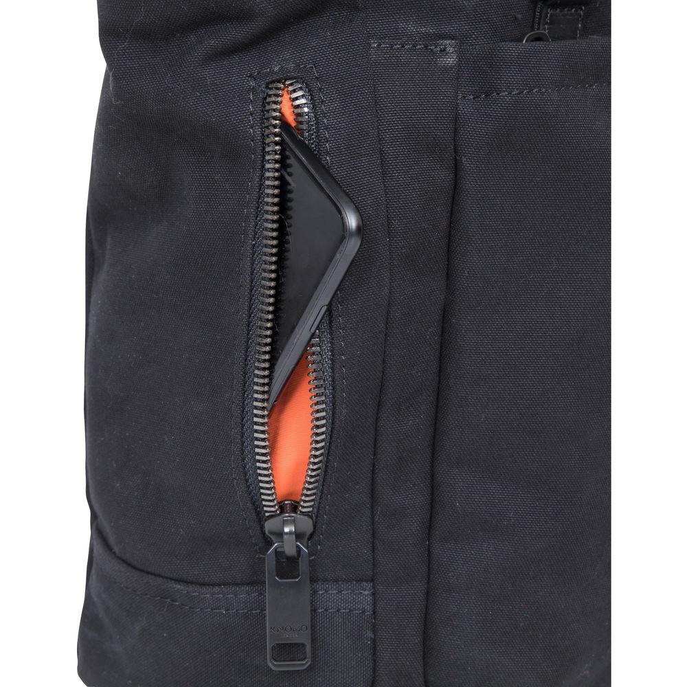 KNOMO USA Sullivan Roll-Top Laptop Briefcase 15"