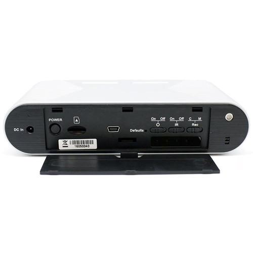 LawMate Digital Clock with 1080p Covert Wi-Fi Camera & Night Vision