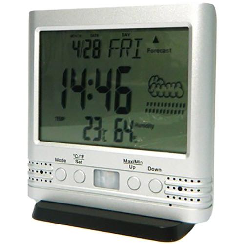 LawMate Weather Clock with Covert Camera & DVR, LawMate, Weather, Clock, with, Covert, Camera, &, DVR