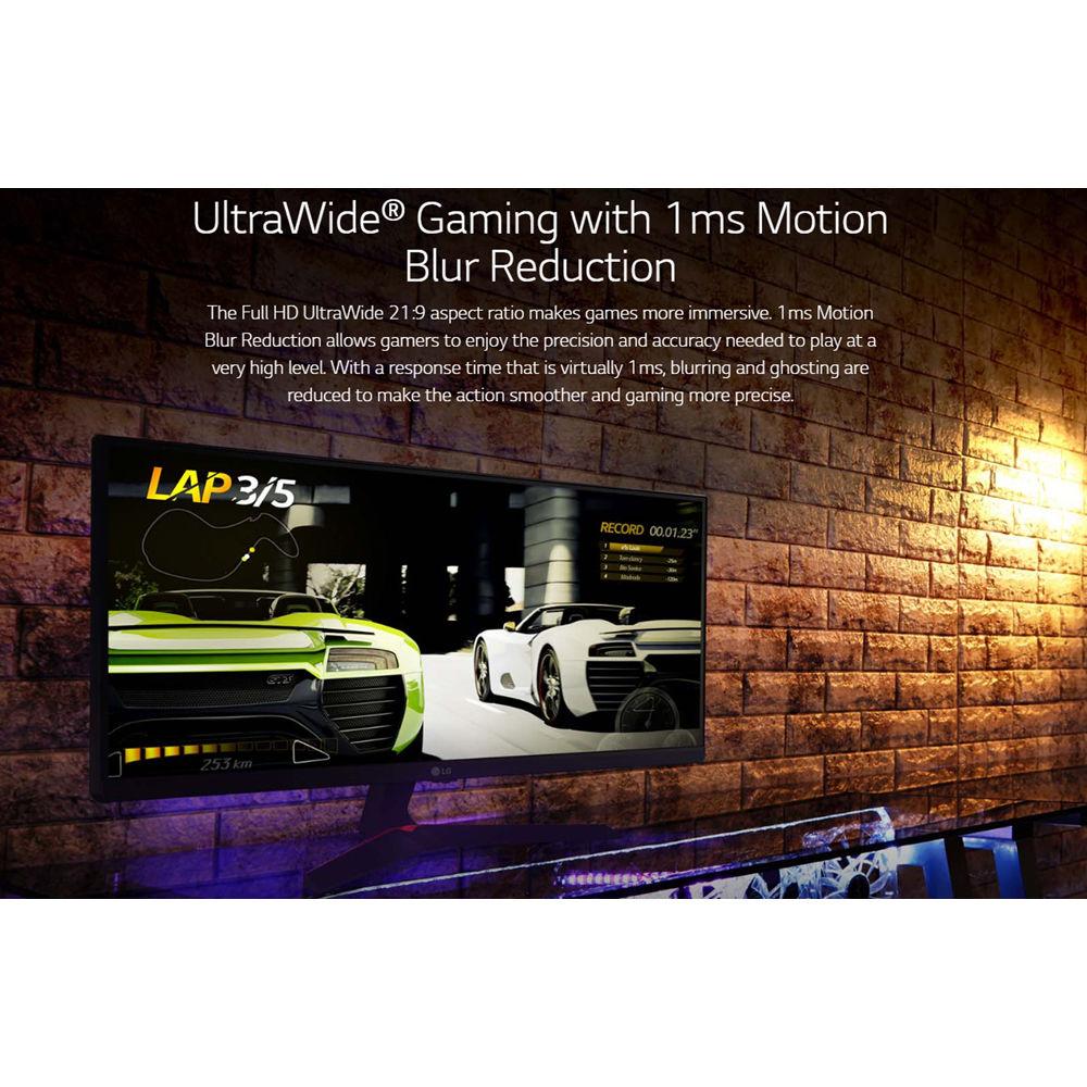 LG 29UM69G-B 29" 21:9 UltraWide IPS Gaming Monitor