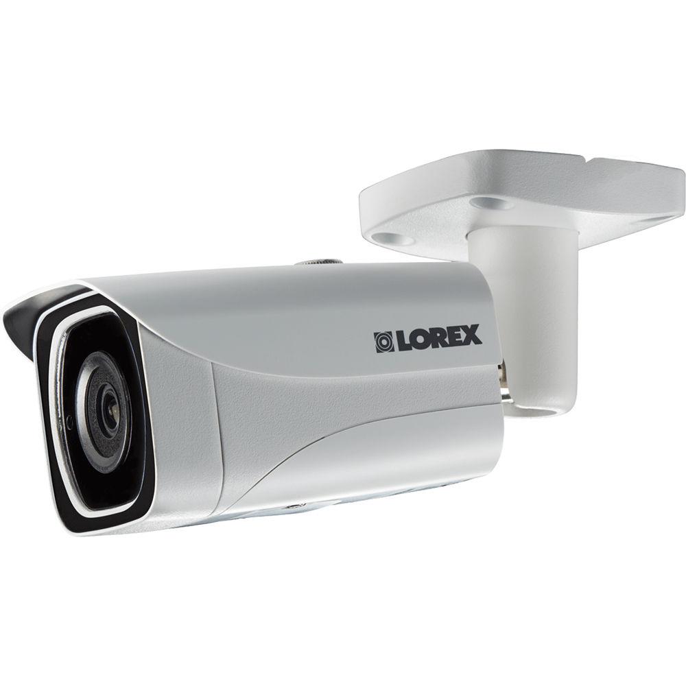 Lorex 8-Channel 4K UHD NVR with 2TB HDD and 6 4K Color Night Vision Network Bullet Cameras