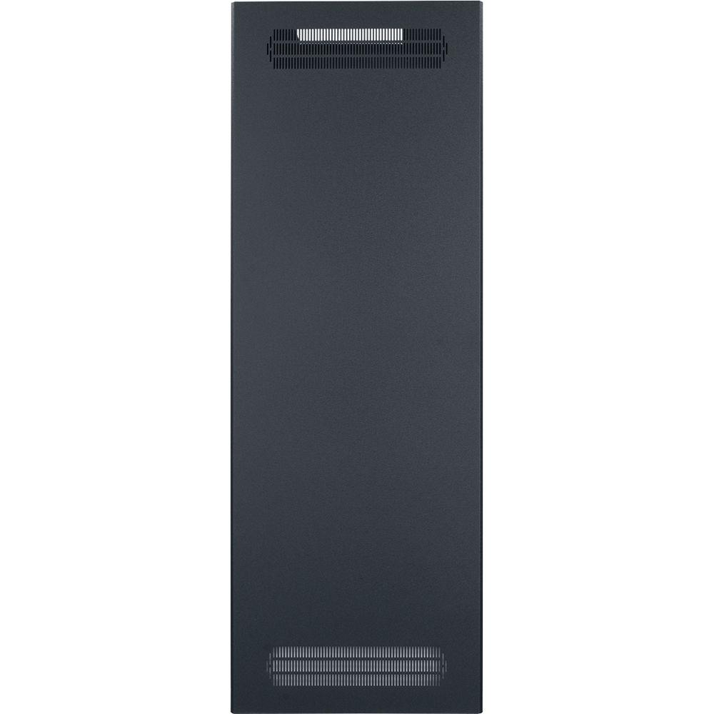 Lowell Manufacturing Rack-Enclosed-40U, 27" Deep, 1-Pair Adustable Rails, Rear Door