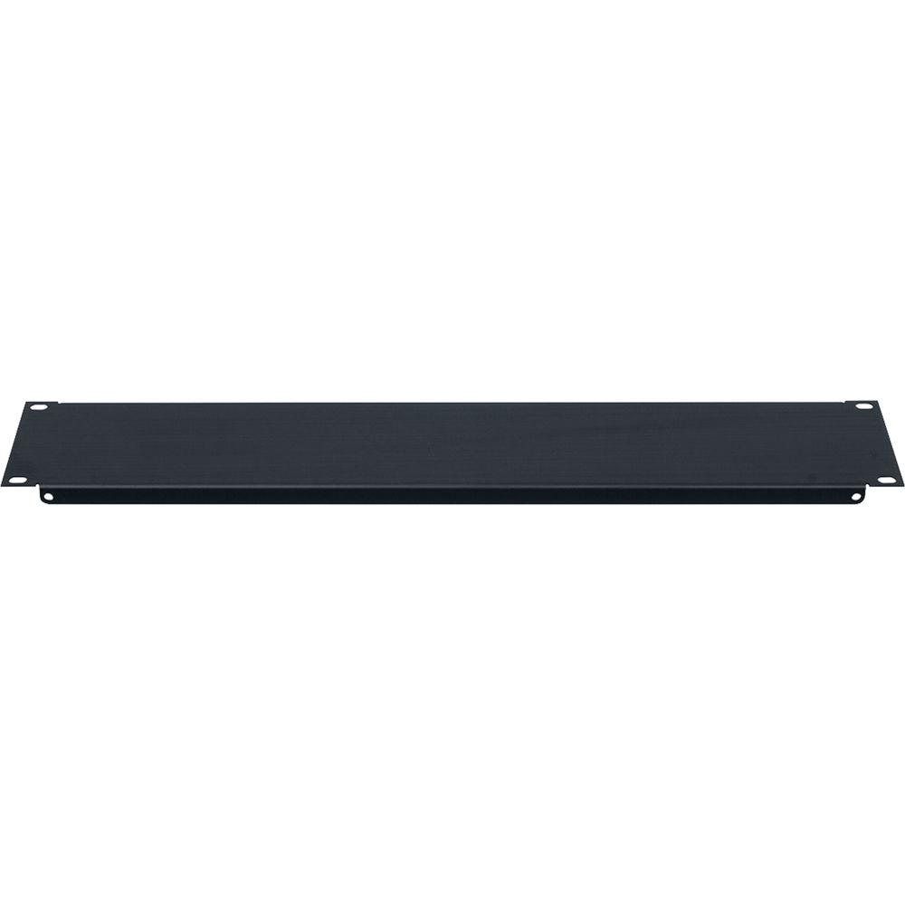 Lowell Manufacturing Rack Panel-Blank-1U, Flanged