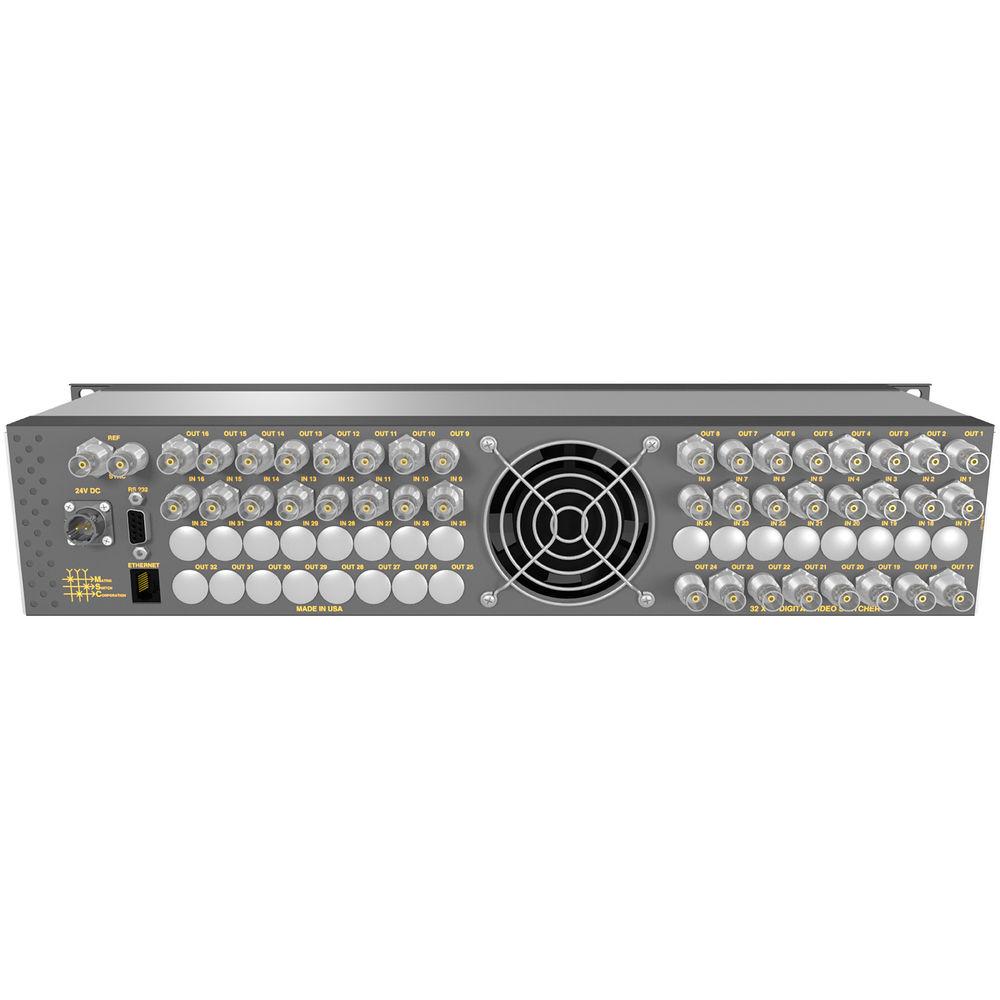 Matrix Switch 16 x 24 3G-SDI Video Router with Button Panel