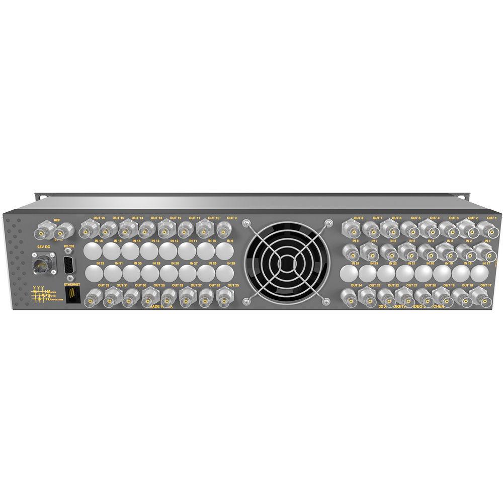 Matrix Switch 8 x 32 3G-SDI Video Router with Status Panel
