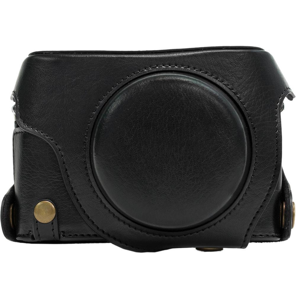 MegaGear PU Leather Camera Case for Panasonic Lumix DMC-LX100