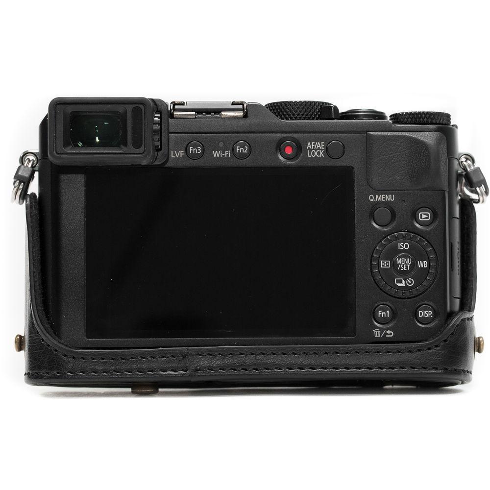 MegaGear PU Leather Camera Case for Panasonic Lumix DMC-LX100