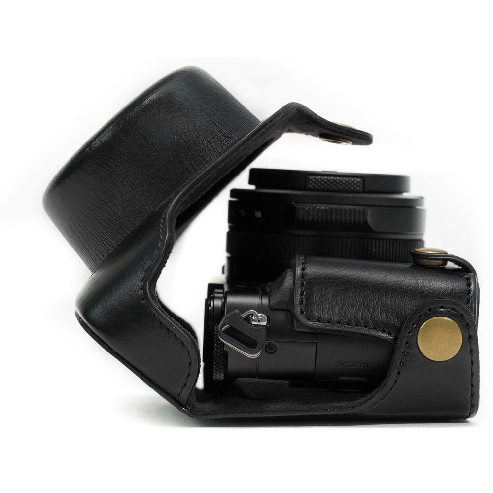 MegaGear PU Leather Camera Case for Panasonic Lumix DMC-LX100