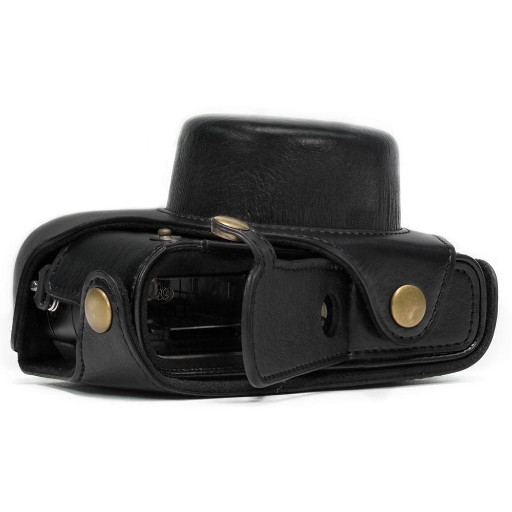 MegaGear PU Leather Camera Case for Panasonic Lumix DMC-LX100
