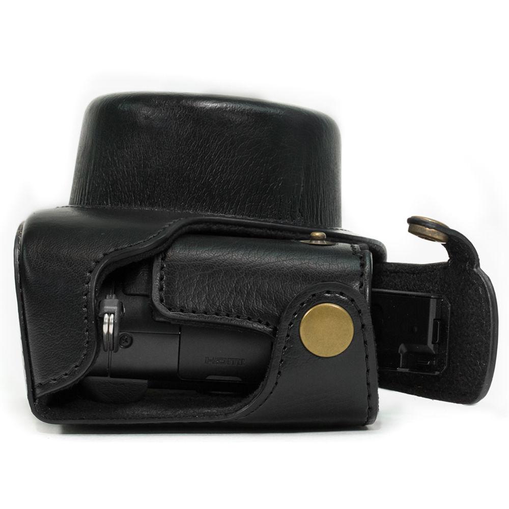 MegaGear PU Leather Camera Case for Panasonic Lumix DMC-LX100