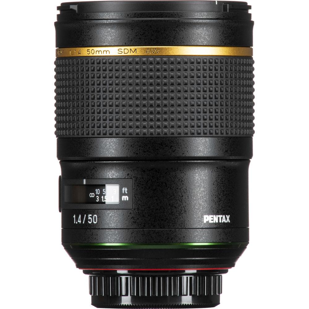 Pentax HD FA 50mm f 1.4 SDM AW Lens, Pentax, HD, FA, 50mm, f, 1.4, SDM, AW, Lens