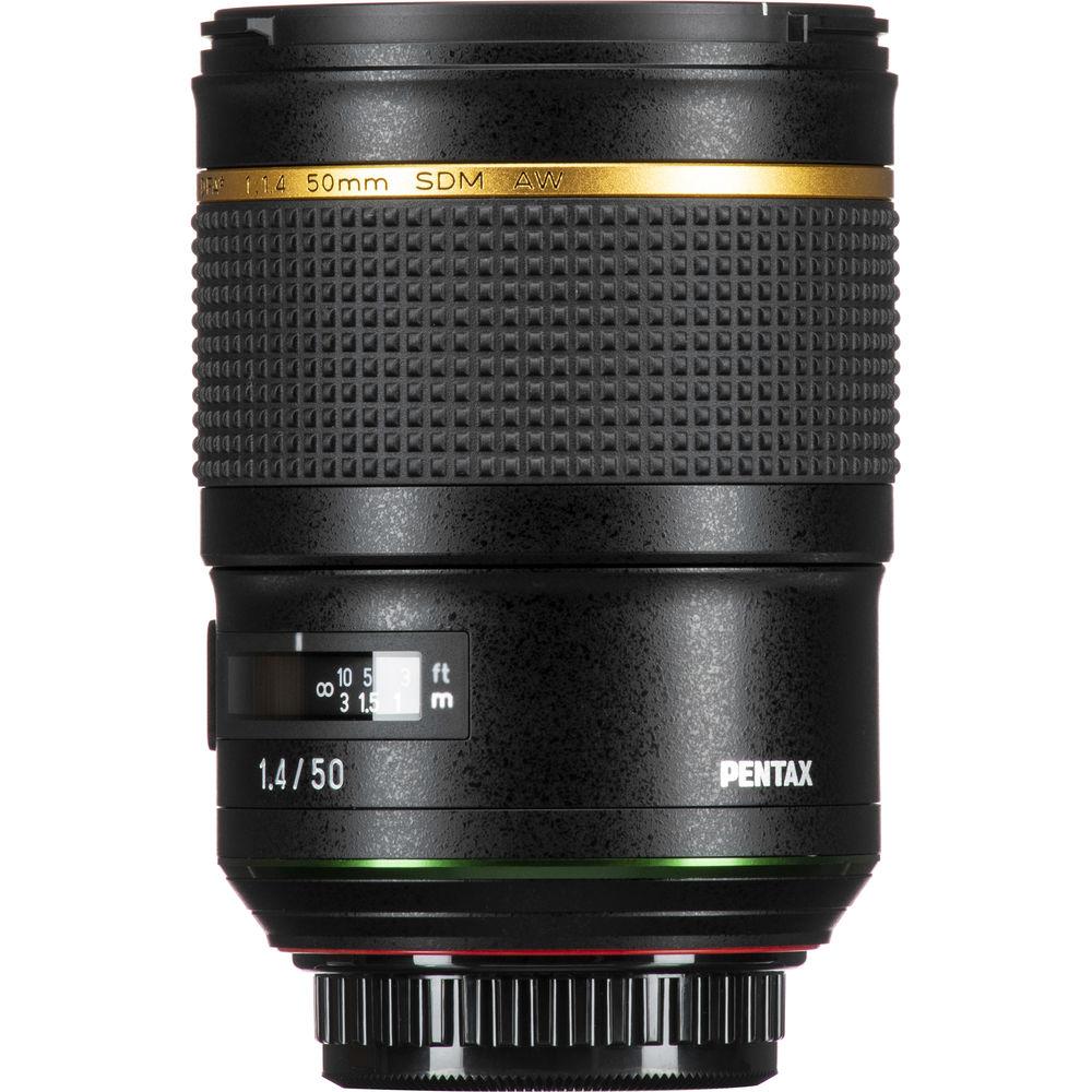 Pentax HD FA 50mm f 1.4 SDM AW Lens