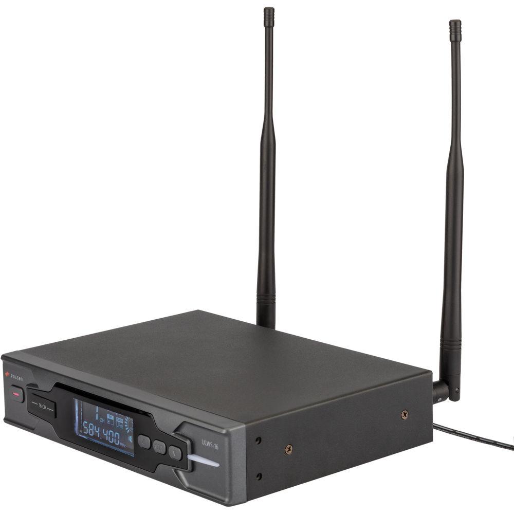 Polsen ULWS-16 16-Channel UHF Wireless Lavalier Microphone System