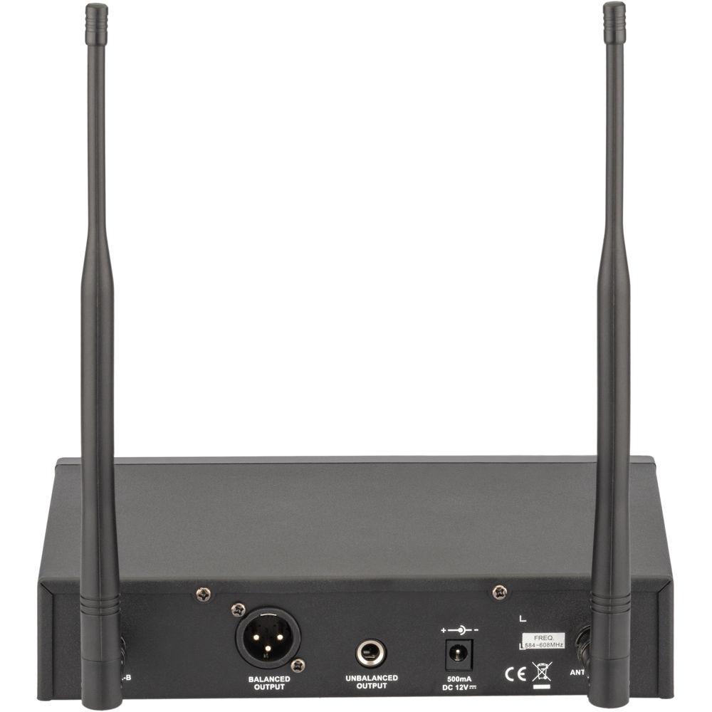 Polsen ULWS-16 16-Channel UHF Wireless Lavalier Microphone System