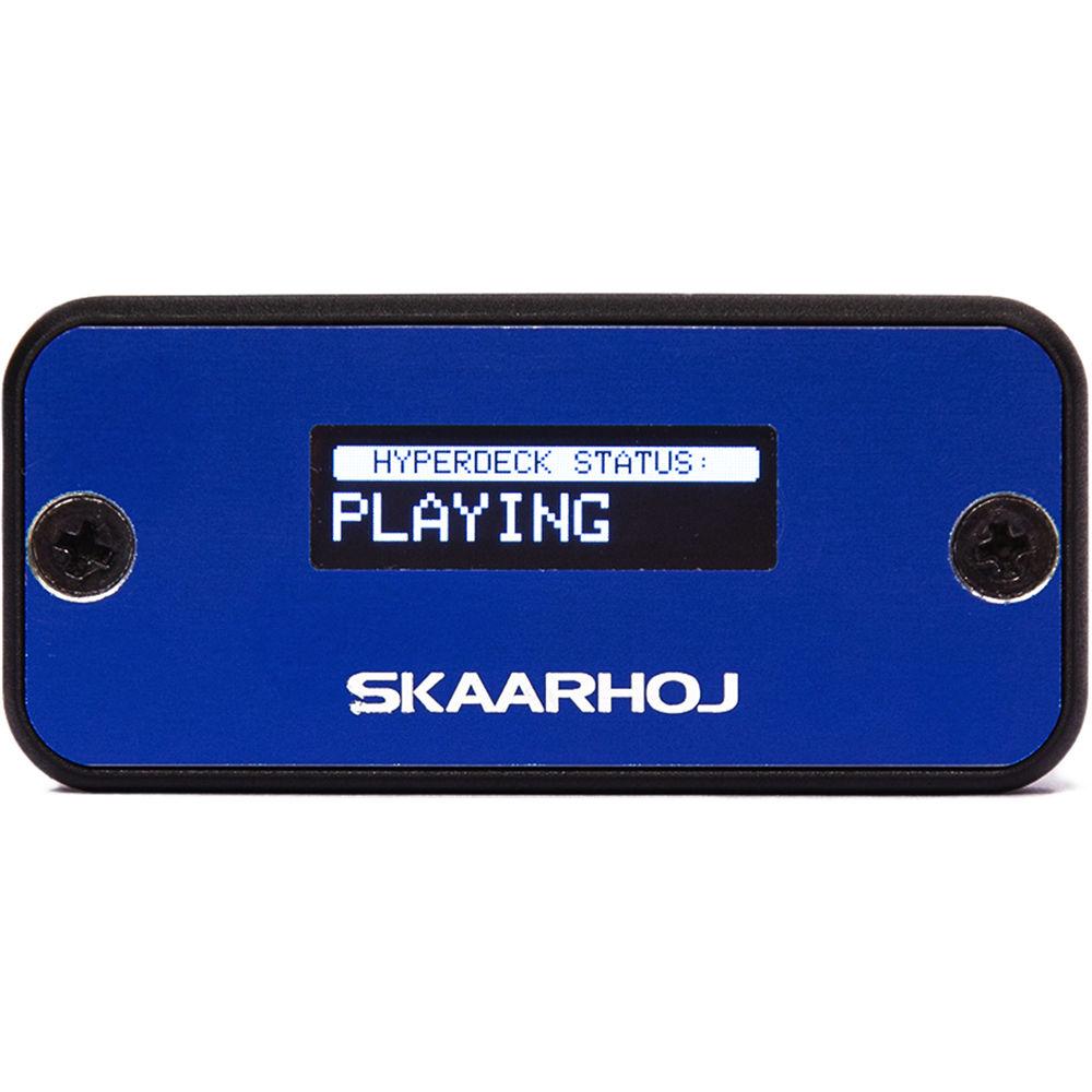 SKAARHOJ Micro Monitor Box with Monitoring OLED Display