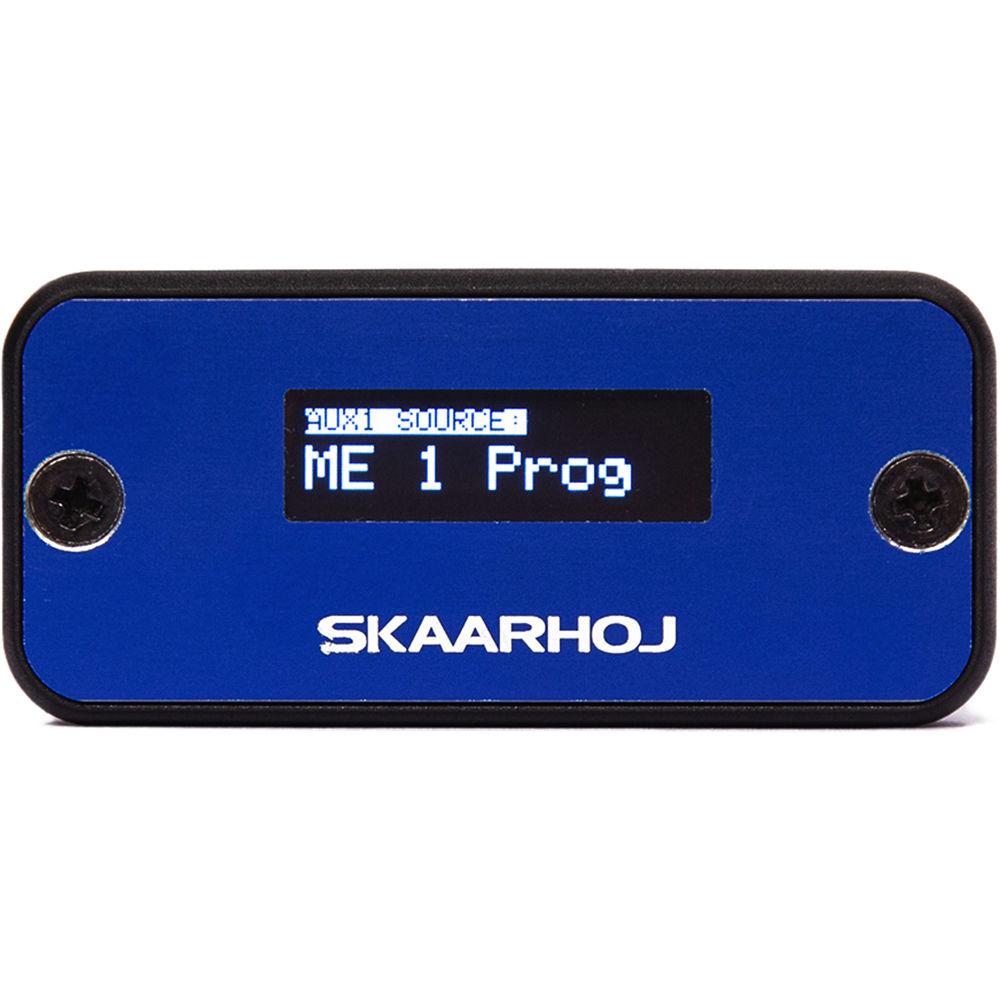 SKAARHOJ Micro Monitor Box with Monitoring OLED Display
