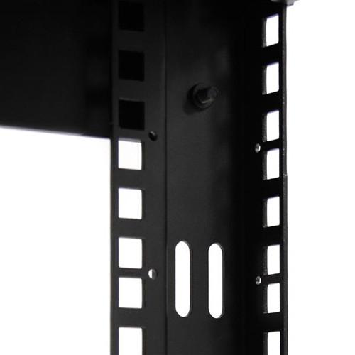 StarTech 8 RU Open-Frame Wall Mount Equipment Rack with Adjustable Depth