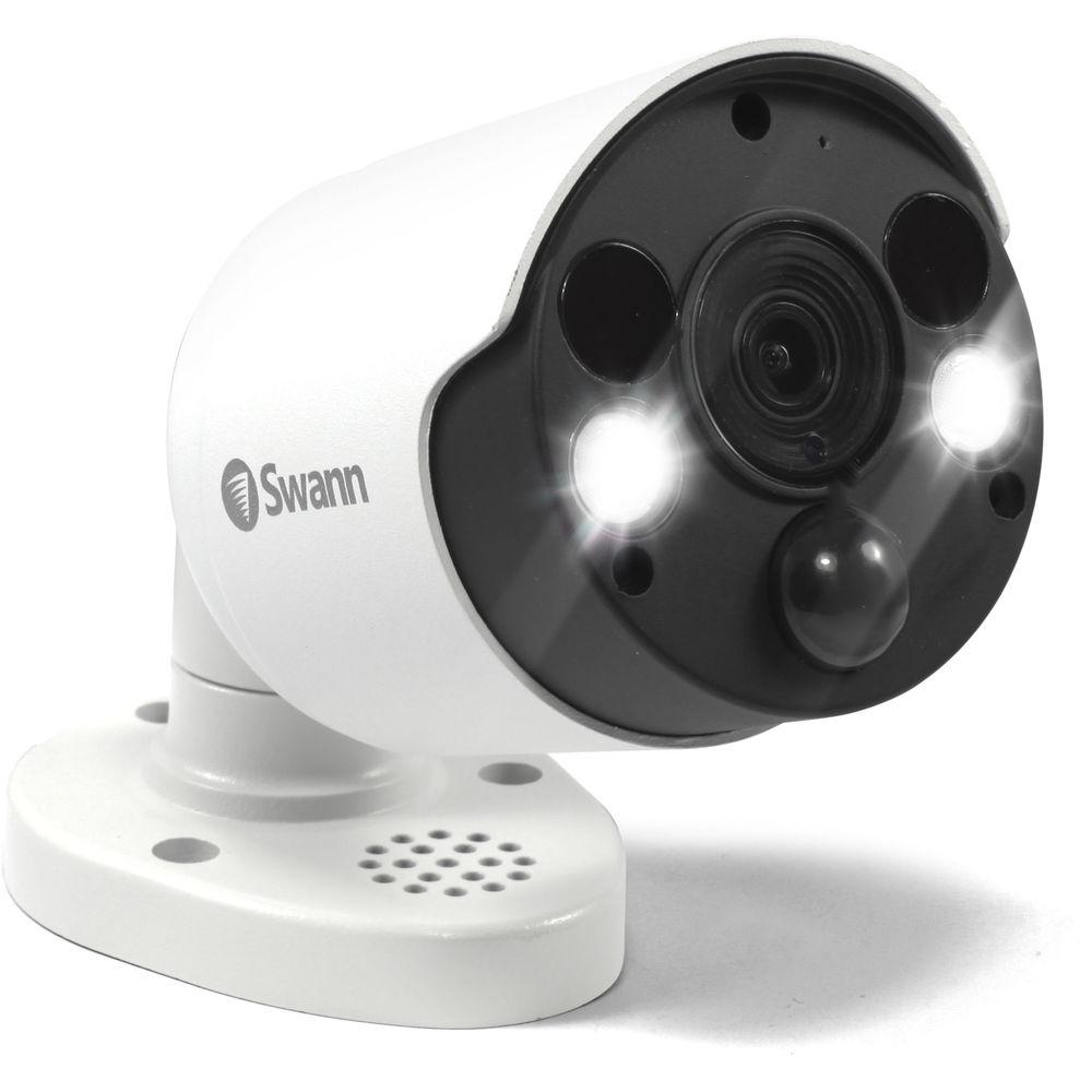 Swann 8-Channel 4K UHD NVR with 2TB HDD & 6 5MP Outdoor Night Vision Bullet Cameras