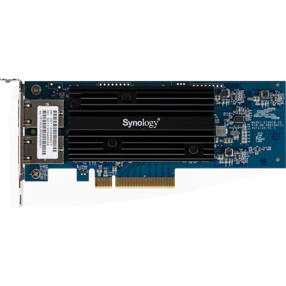 Synology E10G18-T2 Dual-Port 10 Gb s PCIe Expansion Card
