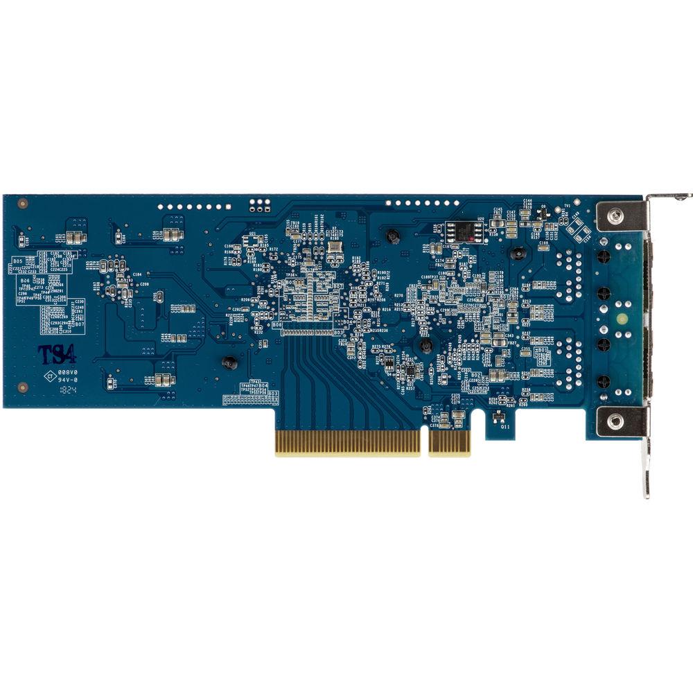Synology E10G18-T2 Dual-Port 10 Gb s PCIe Expansion Card, Synology, E10G18-T2, Dual-Port, 10, Gb, s, PCIe, Expansion, Card